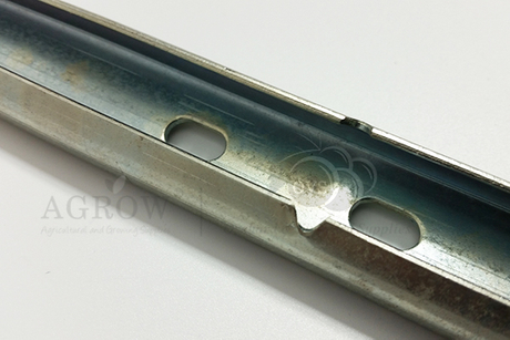 C-förmiger vertikal geteilter Gitter-Querarm